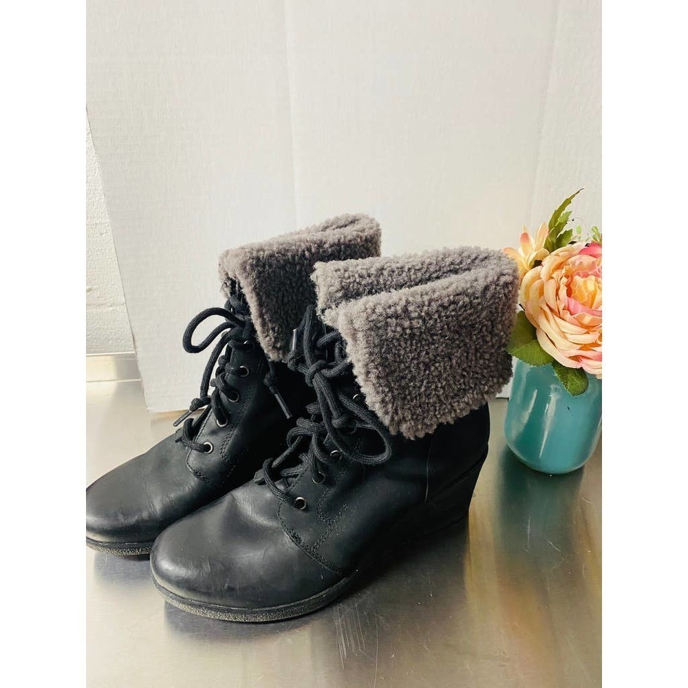 Ugg Fuzzy Wedge Shoes